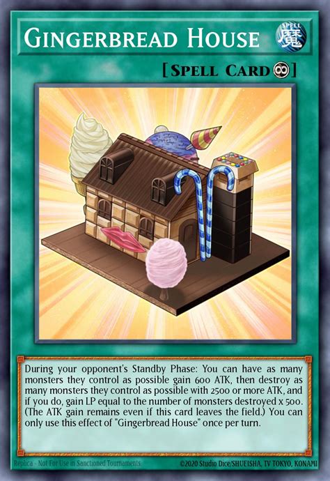 gingerbread house yugioh